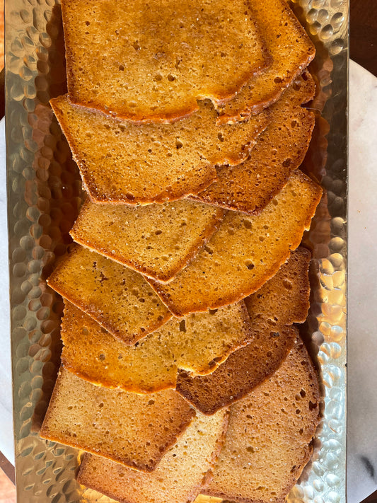 Butter Cake Crisps